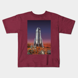 Vintage Science Fiction Kids T-Shirt